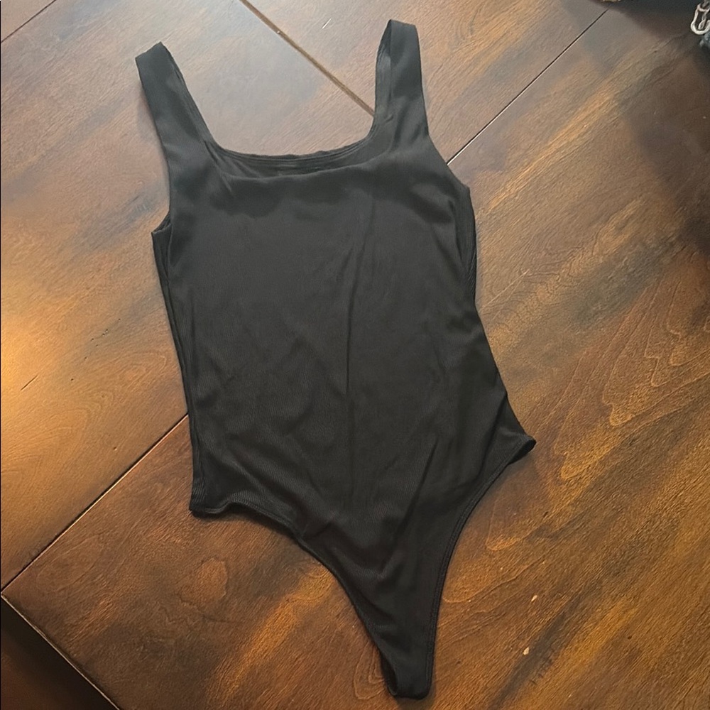 Black Tanktop Bodysuit